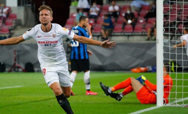 Man of the Match Sevilla vs Inter Milan: Luuk de Jong