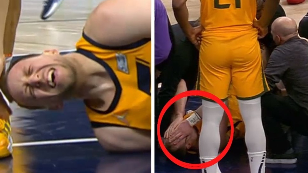 NBA: Joe Ingles suffers ugly knee injury in Utah Jazz v Minnesota | news.com.au — Australia's leading news site